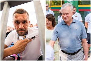 Jautrią D. Novicko kalbą nutraukė G. Nausėdos skambutis: „Latvių prezidentas vis siųsdavo užgaulią žinutę“