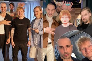 „The Roop“ susipažino su Edu Sheeranu: atskleidė, apie ką kalbėjo