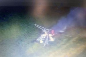 Okupantai vėl patyrė nesmagių nuotykių: dronas vėl įgėlė daug didesnei mašinai