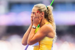 Už olimpinio finalo borto: ietininkė L. Jasiūnaitė sėkmingai atliko vos vieną metimą