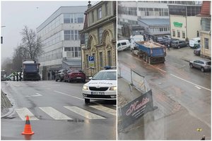 Senolę Šiauliuose suvažinėjusio sunkvežimio vairuotojas siunčiamas į teismą