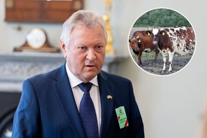Paskirtasis žemės ūkio ministras K. Starkevičius žada rūpintis šeimų pieno ūkiais: „Jie turėtų būti modernizuoti ir robotizuoti“