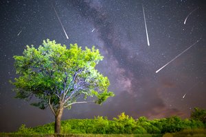 Savaitgalį laukia meteorų lietaus pikas