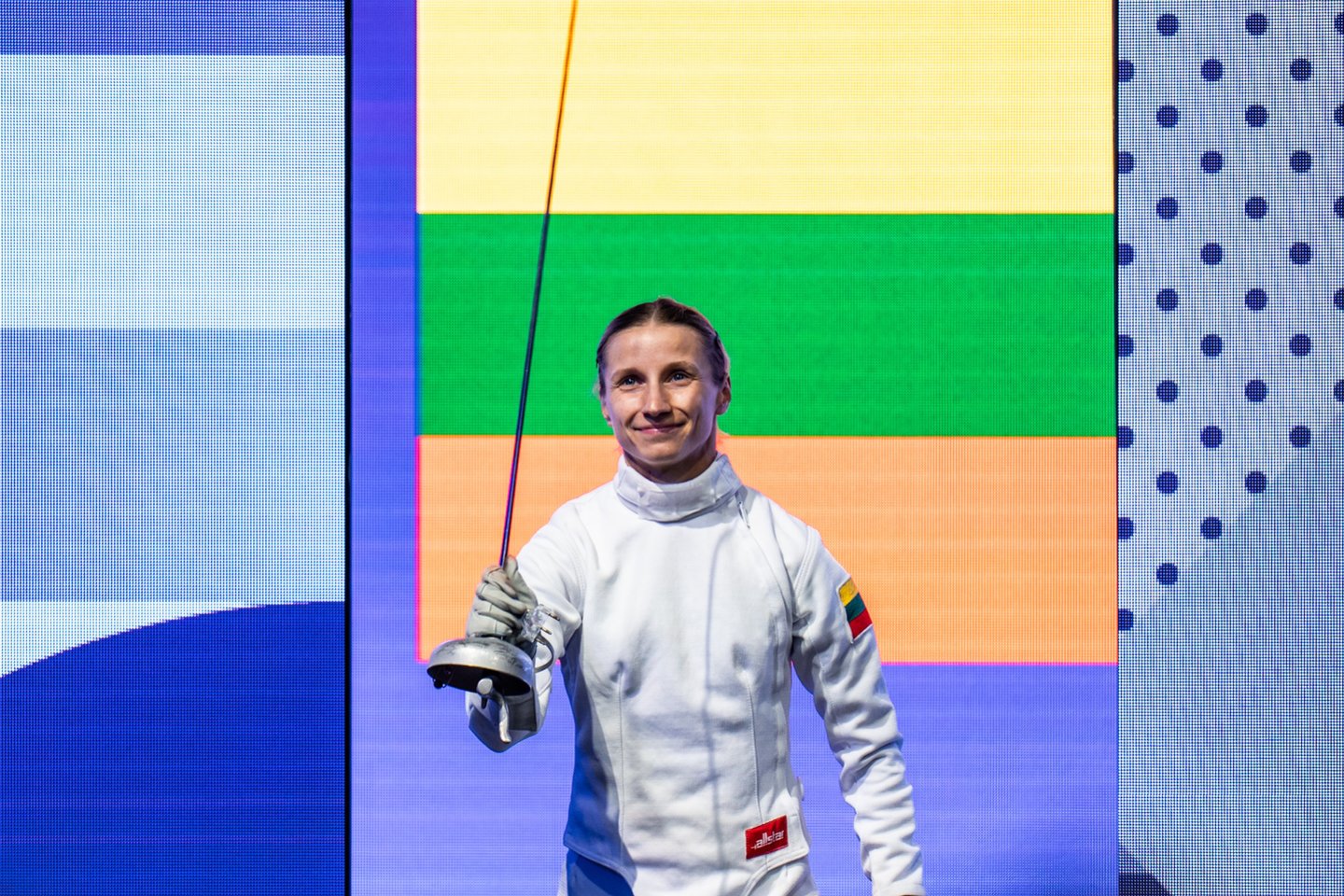 Šiuolaikinės penkiakovės pirmųjų varžybų akimirkos – lietuvės užfiksavo identiškus rezultatus<br>V.Dranginio/LTOK nuotr.