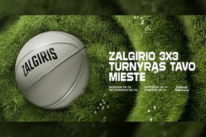 Kauno „Žalgirio“ 3x3 turnyras grįžta – šį kartą su žaliąja iniciatyva