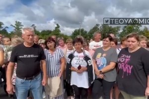 Pareigūnų melais pasipiktinę Kursko srities gyventojai kreipėsi į V. Putiną