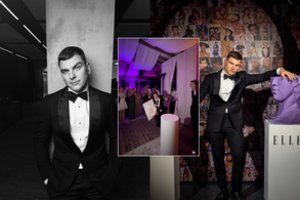 Vesdamas vestuves R. Mackevičius su tortu nukrito ant žemės: „Noriu atsiprašyti už sugadintą šventę“