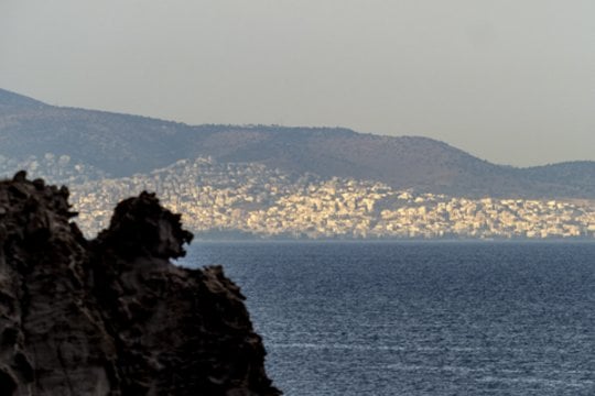 Graikijai priklausančioje saloje esanti Landsbergių vila ir salos vaizdai.<br>V.Ščiavinsko nuotr.