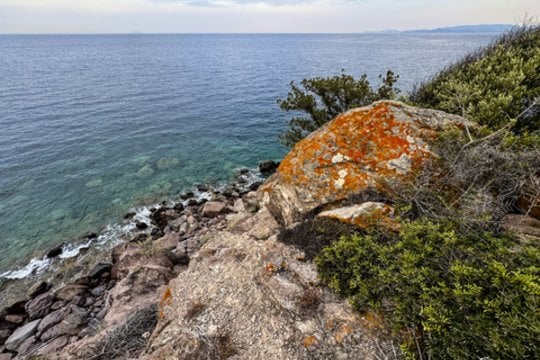 Graikijai priklausančioje saloje esanti Landsbergių vila ir salos vaizdai.<br>V.Ščiavinsko nuotr.