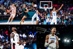 Istorinis momentas: moterų ir vyrų olimpiniuose krepšinio finaluose kausis JAV ir Prancūzijos rinktinės