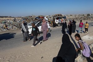 Per ataką prieš Gazos mokyklą žuvo mažiausiai 100 žmonių