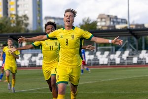 Įspūdinga: Lietuvos 17-mečių futbolo rinktinė varžovams atseikėjo 8 įvarčius