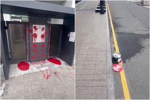 Maskvoje – išpuolis prieš Lietuvos diplomatinę atstovybę