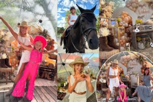 Eglės Straleckaitės namuose – ypatinga šventė: dukros gimtadienio proga sėdosi ant žirgų