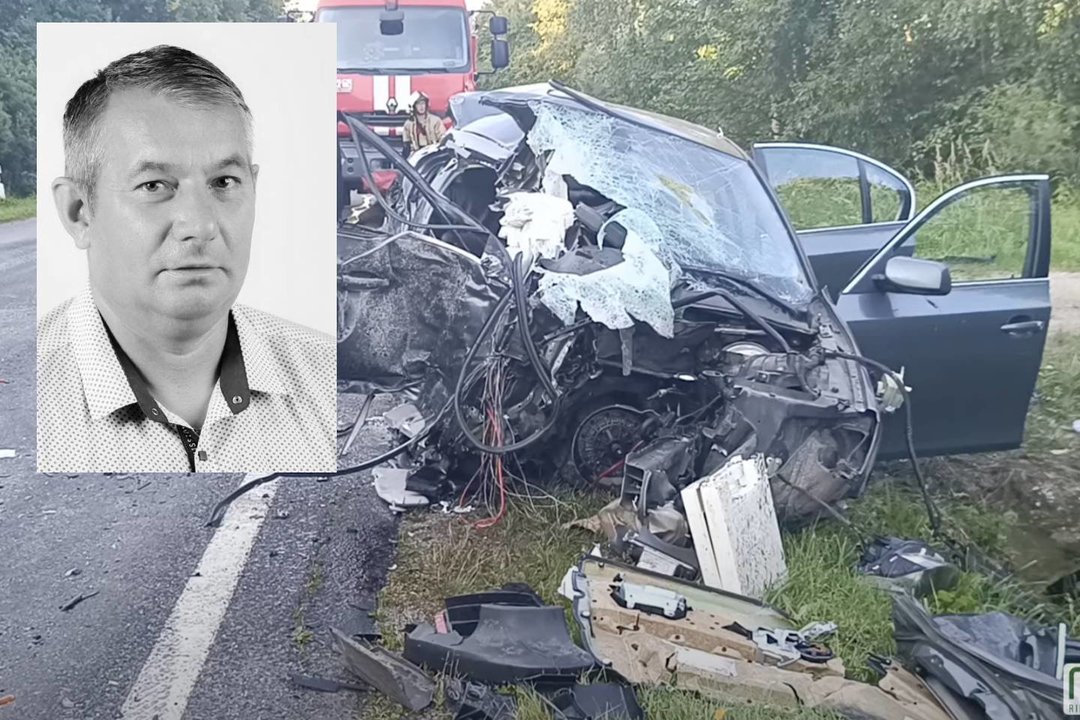 An accident between a BMW and a truck in the Kėdainiai district claimed the life of a politician