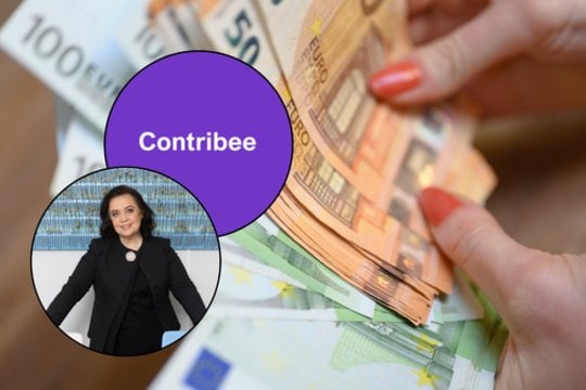 „Contribee“ istorijos užkulisiais pasidalijo įmonės akcijų turintis  „Coinvest Capital“.