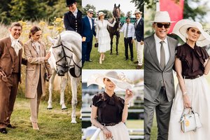 Prabangiose žirgų lenktynėse Asta Valentaitė spindėjo elegancija: susirinko dėl kilnaus tikslo