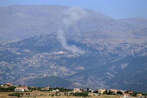 Per Izraelio oro smūgį Pietų Libane nukentėjo dešimt žmonių