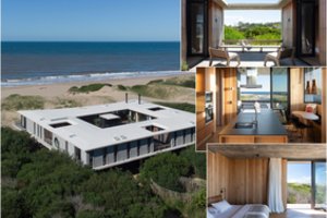 Kopose iškilo neįprastas 450 kv. m namas: dėl vienos priežasties jo šeimininkai kiekvieną rytą atsibunda tarsi rojuje