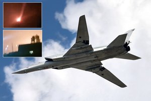 „Paskendo liepsnose“: Rusijoje sudužo strateginis bombonešis