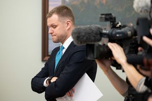 G. Landsbergio pasitraukimui iš kandidatų į EK – tarptautinis dėmesys: aptarinėjamas konfliktas su G. Nausėda