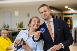 Apie naujus namus užsienyje A. Landsbergienė prasitarė dar gegužės mėnesį: „Čia ne gandas“