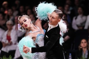 Lietuvos šokėjai Vokietijos varžybose tarp 5 tūkst. porų nepasimetė