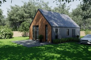 Modulinis namas: ar reikia kaimynų leidimų tokio statybai?  