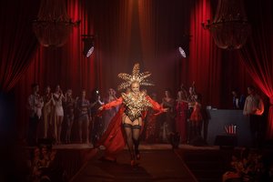 Tarptautinio Vilniaus burleskos festivalio scenoje – saulės užtemimas ir aktorių T. Vaškevičiūtės bei G. Ivanausko personažai