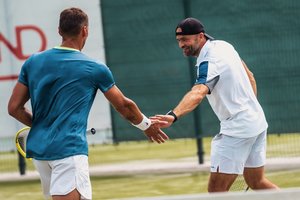 Turnyre Druskininkuose – dviguba buvusio Lietuvos teniso rinktinės nario pergalė