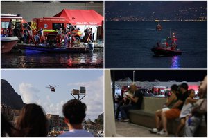 Narams pavyko patekti į prie Italijos krantų nuskendusios superjachtos vidų: aptiko 4 kūnus