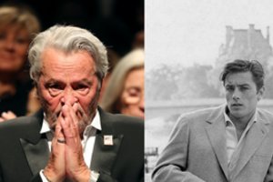 Prancūzų legendos A. Delono noras būti palaidotam kartu su savo šunimi nebus įvykdytas