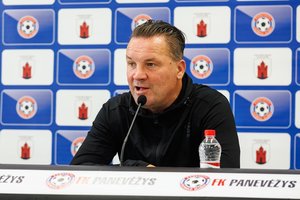 „Panevėžio“ klubo treneris: „Tai gali būti unikalus momentas“