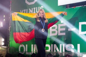 Olimpinė prizininkė V. Senkutė: sportas suformavo mane kaip asmenybę