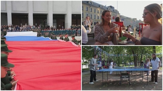 Maskva bando atitraukti dėmesį nuo įvykių Kursko srityje renginiais: dalis išreiškė susirūpinimą