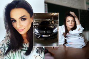 Mokytoja Veronika parduoda savo prabangų automobilį: už jį prašo penkiaženklės sumos