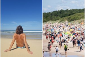 Paplūdimyje akis badė poilsiautojos be liemenėlių: „Net toliau buvę skuodė neatsigręždami“