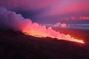 Po ugnikalnio išsiveržimo padėtis Islandijoje stabili