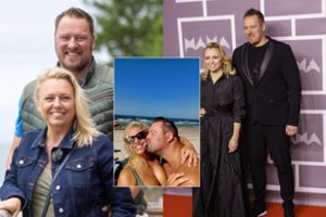 50-ojo gimtadienio proga V. Tarasovienę vyras Vilius apdovanojo karštu bučiniu ir jautriu sveikinimu