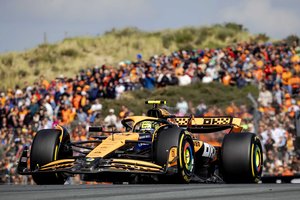 Nyderlandų trasoje L. Norrisas sugadino nuotaiką M. Verstappenui