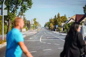 Panevėžyje baigtas su magistrale „Via Baltica“ besijungiančios Smėlynės gatvės remontas 