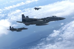 Praėjusią savaitę NATO naikintuvai vieną kartą kilo lydėti Rusijos orlaivių