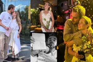 Žiedus sumainė garsių aktorių sūnus Dominykas Ramanauskas: jautrų sveikinimą skyrė mama