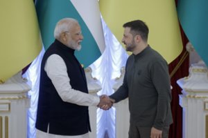 J. Bidenas pagyrė Indijos premjerą N. Modį už vizitus Lenkijoje ir Ukrainoje