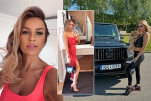 „Blondė su geliku“ K. Meseguer pasipuošė per 50 tūkst. eurų siekiančiu įvaizdžiu: sulaukė kritikos 