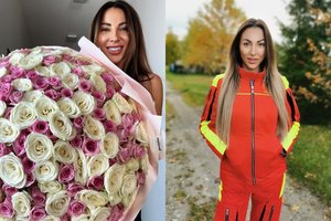 Monika Ostrenkova sulaukė milžiniškos rožių puokštės: staigmena – nuo ypatingo gerbėjo