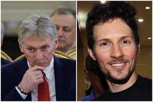 Iš Rusijos – perspėjimas Prancūzijai dėl „Telegram“ įkūrėjo P. Durovo