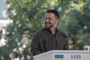 V. Zelenskis: operacija Kurske – vienas iš Ukrainos pergalės plano punktų