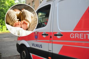 Iš medikų ir vaiko teisių gynėjų – naujausia žinia dėl narkotikais Vilniuje apsinuodijusios 1-erių mergytės