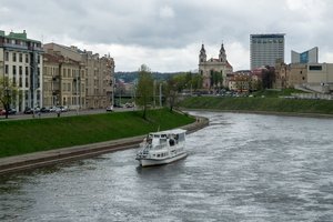 Vilniui svarstant laivus įtraukti į viešąjį miesto transportą, meras tikina – augs nauda verslui ir rekreacijai